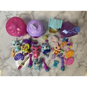 Magic Mixies Mixlings.‎ 6 Mixies. 4 Wands. 2 Lanterns And Accessories. Preowned